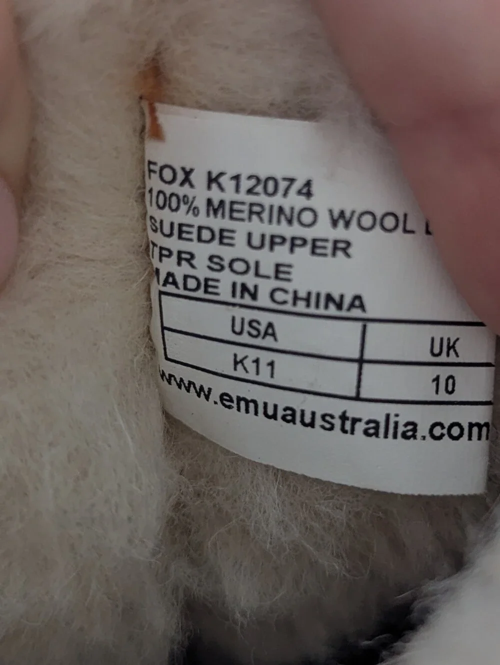 EMU Australia Kids Fox Theme Suede Winter Boots